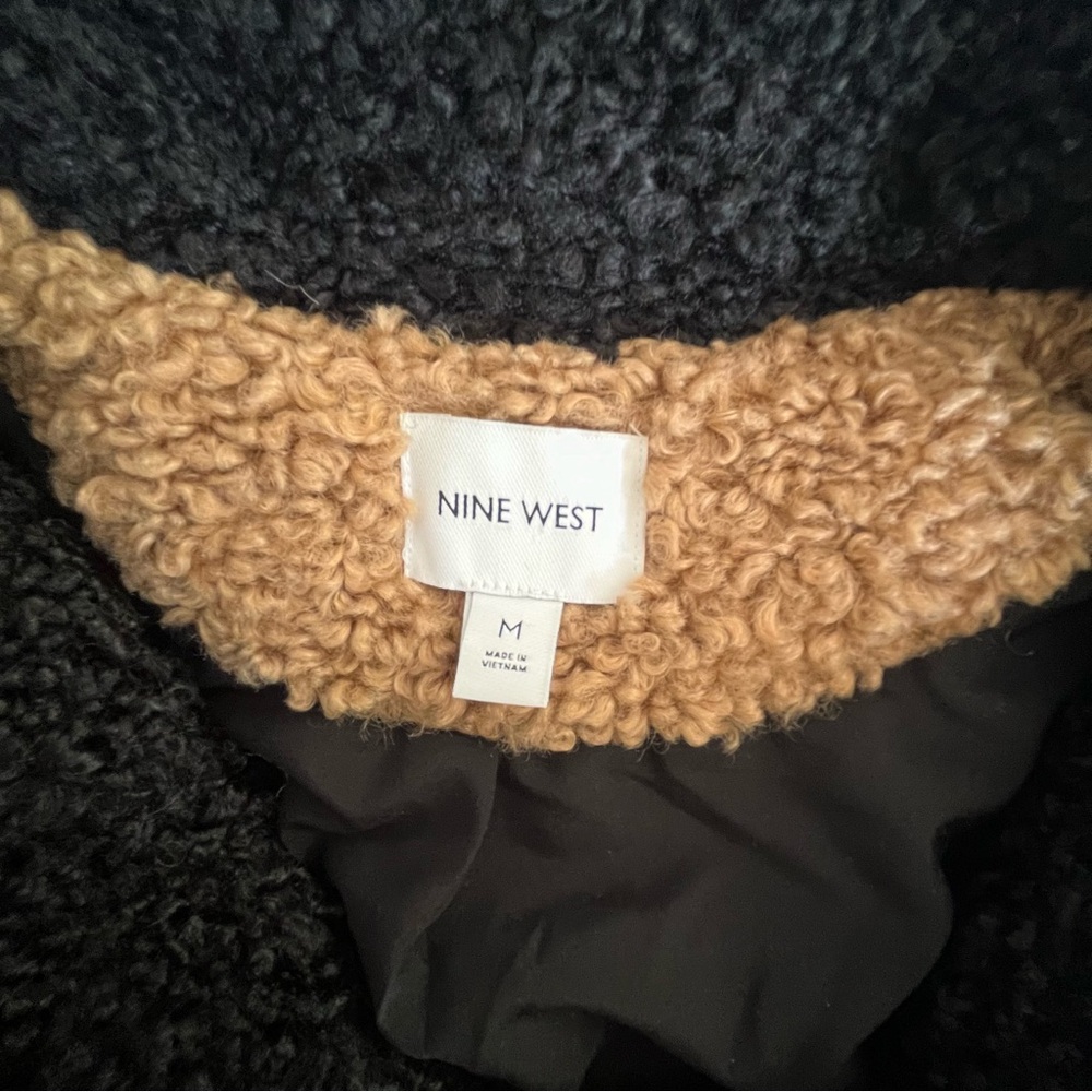 Nine West Teddy Motorcycle Coat - Picture 7 of 8